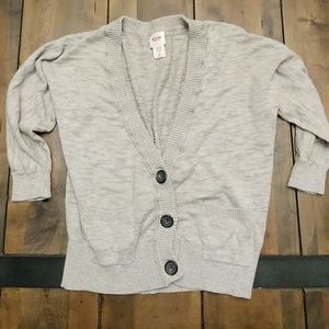 Button Cardigan Sweater